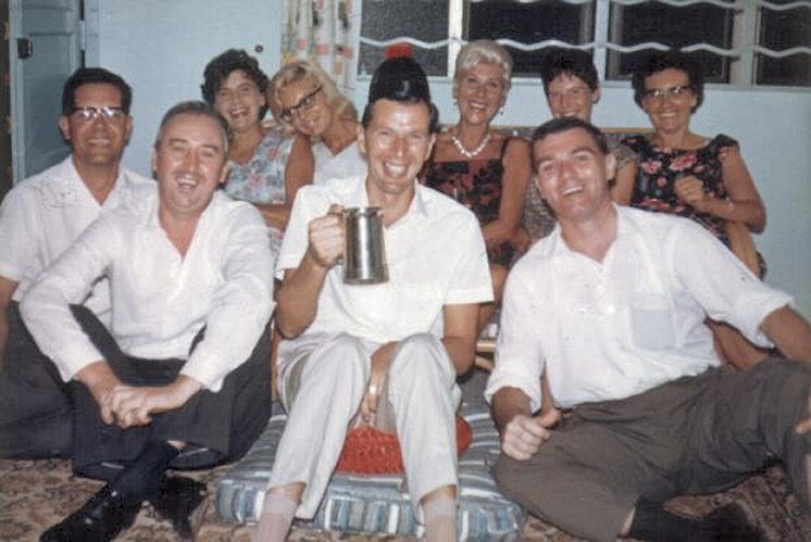 Singapore Jim Sheila Henry Party May 66 JPG