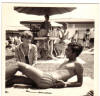 Judy Lee and Laurie Bane, Dover Rd Pool, Singapore 1967.