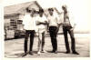 Roy Thompson, Laurie Bane, Gordon Thompson and Keith, Singapore 1967