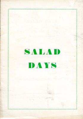 1964-04-10 Alexandra School - Salad Days

