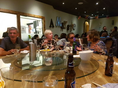 Amaysia Restaurant, Newcastle Chinatown 
Martin and Kathy Robertson, and Jo Shaw
Keywords: Newcastle;2019;Reunion