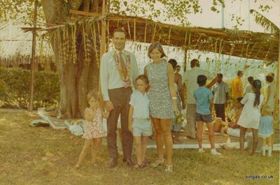 My family at the Muniandi festival.
Keywords: Lucy Childs;Muniandi festival