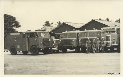 Some of the Stn Firemen at Tengah
Keywords: RAF Tengah;Bill Gall;Firemen
