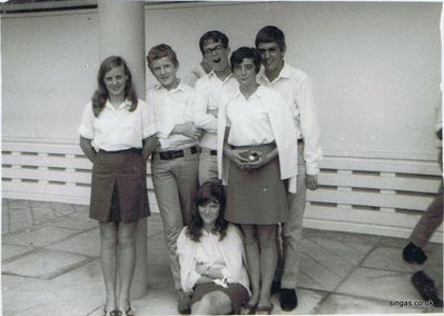 St. John's - Trevor Cheesman
Lorna, Russell Wilson, Trevor Cheesman, Hazel, Chris Tucker and  Bev Stanley (seated)
Keywords: Russell Wilson;Trevor Cheesman;Chris Tucker;Bev Stanley;St. Johns