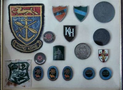 A mixture of badges
A mixture of badges belonging to Clive Williams, who finished his Senior years at AG, and also spent some time at Kinloss House.
Keywords: AG;Alexandra Grammar;Clive Williams;Kinloss House