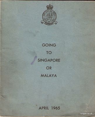 Going to Singapore or Malaya - April 1965.
Keywords: Michael Marsden