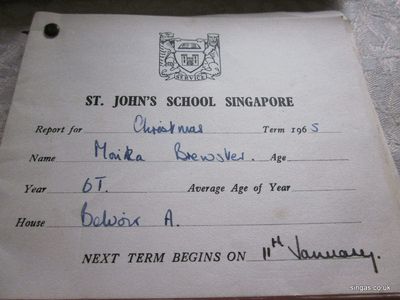 My school report
Keywords: Monika Brewster;St. Johns