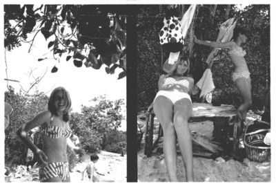 Island Boat Trip 1968
Gill Morris (left)  Roberta Crowe and Laura Love (right)
Keywords: Gill Morris;Roberta Crowe;Laura Love;Pulau Brani;1968;St. Johns