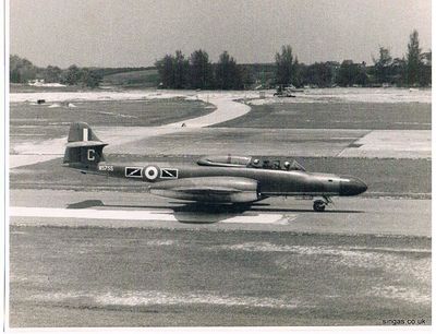 Meteor NF14. 60 Sqn. 1960
Keywords: Meteor;NF14;60 Sqn;1960;Alan Mudge;RAF Tengah