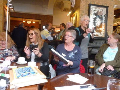 The Wellington Pub, Birmingham. 
Pam Bury, Susan Kimberley, Mandy Edwards and Janet Smith.
