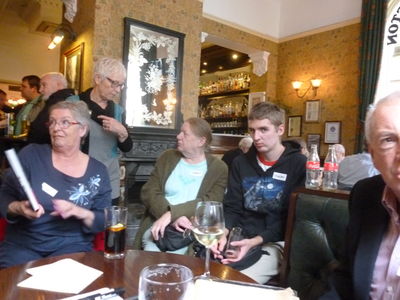 The Wellington Pub, Birmingham. 
Susan Kimberley, Janet Smith
