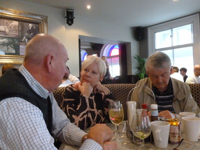 The Mile Castle Pub
Keith Hughes, Kathy Robertson and Chris Edwards
Keywords: Newcastle;2019;Reunion