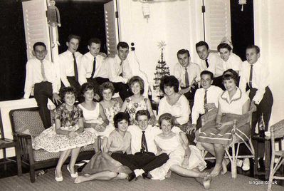 Ian Macallum 16th Birthday Party
Party group 1959

Ian Macallum has said in the Guest Book that this was "my 16th and it was taken @ 81 Auckland Road in 1961"
