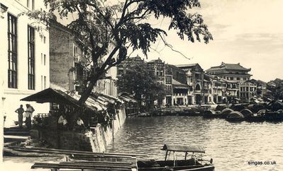 Singapore River scene, 1956-58
Keywords: John Simner;Singapore River