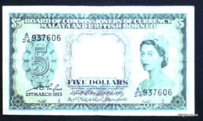 The bank notes we used back in the 1960s
Keywords: Bill Johnston;bank notes