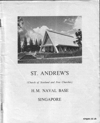 St Andrews Church RN Naval Base Singapore
St. Andrewâ€™s Church shows the cover of what was the order of service for 18 December 1966. It was in this church that a childhood myth was shattered when my sister told me that Santa didnâ€™t exist!
Keywords: St Andrews;Church;RN;Naval Base;1966