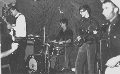 The Assassins
The Assassins, Jurong 1967.  The drummer was called Danny and the guitarist on the right is Gordon (Jock) Smith.
Keywords: The Assassins;1967;RAF;Jurong