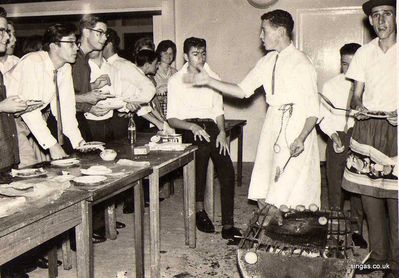 Youth Club at St Peters Dockyard Church circa 1960
