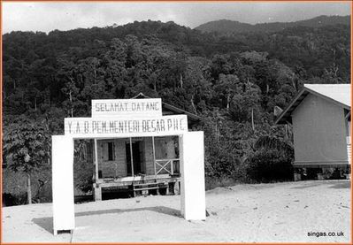 Field Trip to Pulau Tioman â€“ July 1967
Selamat Datang - Welcome to Pulau Tioman
Keywords: Pulau Tioman;1967