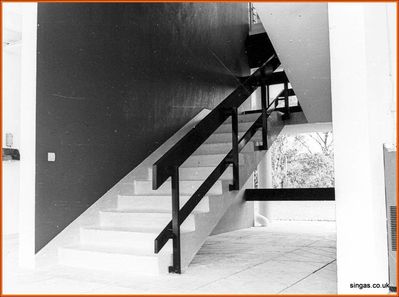 Staircase to the biology labs
Staircase to the biology labs. Phil Crawshaw pushed me down here one Friday in May 1965 into Carol Andrews who was stunned that my reaction was to ask her on our first date.
Keywords: St. Johns;1965