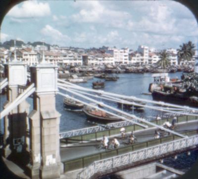 Singapore 1950s - Boat Quay
These photos are over 60 years old, so I assume out of copyright.
