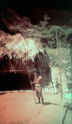 Man with Blowpipe - Cameron Highlands - 1961
