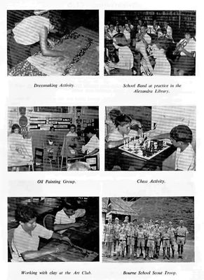 Activities at Bourne School - Gillman 1969 - 70
