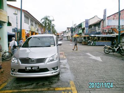 Streetscene - George Town - Penang - 2012 - E&O Express
