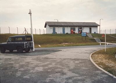 Missile base office at RAF Tengah - Mid 1960s. Sign outside says No 3 Flight.
Keywords: RAF;Tengah