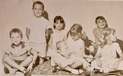 L-R: Unknown, Kenneth Younie, my sister Gill, Unknown twins one of whom is holding my brother Chris, Dave Moffett
Keywords: 1966;Kenneth Younie; David Moffett; Gillian moffett; Christopher Moffett; Twins