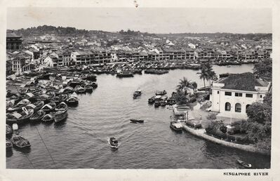 Singapore 1954 The River
