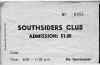 Southsiders Club Dance Ticket