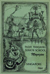 Pasir Panjang School 1966 magazine cover