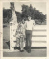 Sue Gamble and Richard Mellish at the front of St. Johns 1968