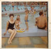 My mother at RAF Seletar pool
