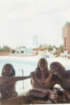 Taken at the Singapore Hilton - Joanne Frew, Yvonne Haslam, Sonia Drake and Diane Vale.