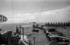 HNlMS Overrijssel mooring at jetty Pulau Bukum 19-11-1962