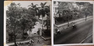 The view from their balcony on Still Road.
Keywords: Steel Road