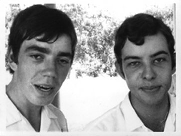  'Sambo' John McCleod and Bob in school 1968
Keywords: Sambo;John McCleod;Bob Simons;1968;St. Johns