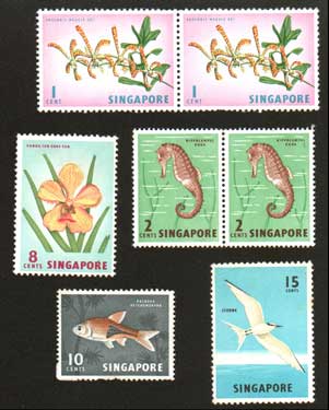 Singapore-Stamps
