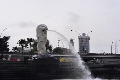 Merlion Park
Keywords: Merlion Park