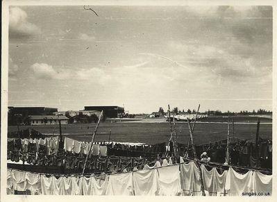 Looking across the Camp Dhobi to 1B Sqdn lines
Keywords: RAF Tengah;Bill Gall;Dhobi;1B Sqdn