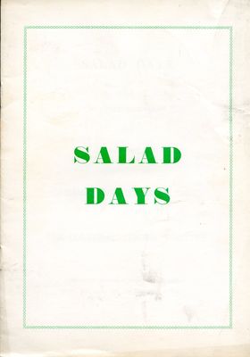 1964-04-10 Alexandra School - Salad Days
