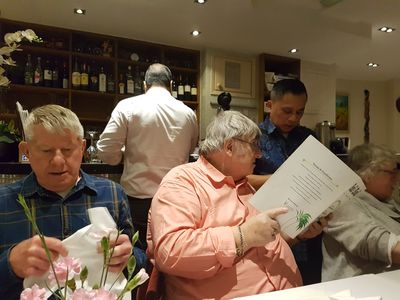 Singapore Schools Reunion - Chandos, November 2019
John O'Leary and Alan Cottrell at the restaurant
Keywords: Chandos;2019;Reunion