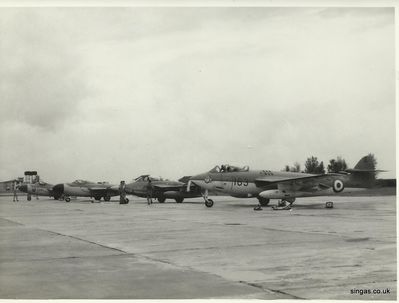 Some visitors from the Royal Navy at Tengah.
Keywords: RAF Tengah;Bill Gall;Royal Navy