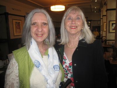 Singapore Schools Reunion - Chandos Pub 26-03-2022
Marianna Poliszczuk and Lynne Copping
