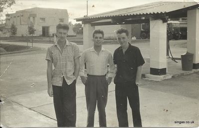 Spike Whitworth, Ralph Johnson and Bill Gall
This photo of Spike Whitworth, Ralph Johnson and Bill Gall was taken at RAF Tengah sometime during 1958/59 I think.
Keywords: Bill Gall;Spike Whitworth;Ralph Johnson;RAF Tengah;1958