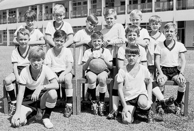 2nd Football Team 1969
2nd Football Team 1969

Sadly none of the faces brings back the name!
Keywords: Bill Johnston;Wessex Junior;Pasir Panjang Junior;School;2nd Football Team;1969