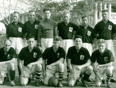 HMS Ceylon's RM's Cup Winning Team 1953
