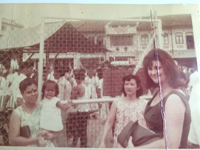 Ann taken in 1967 with my mother and baby sister.
Ann taken in 1967 with my mother and baby sister.
Keywords: 1967;Ann;Naval Base;Sembawang